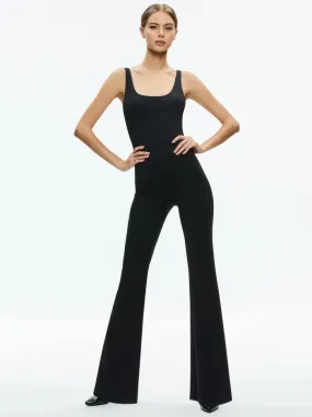 Alice   Olivia - Cortes Catsuit - Black