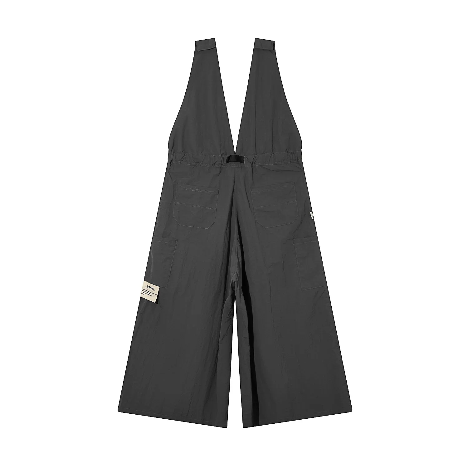 A[S]USL OUTDOOR WIDE CUT JUMPSUIT-CHARCOAL