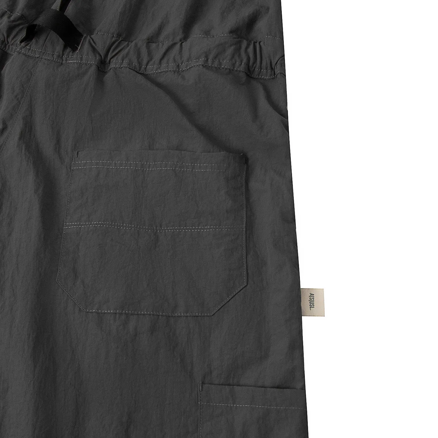 A[S]USL OUTDOOR WIDE CUT JUMPSUIT-CHARCOAL