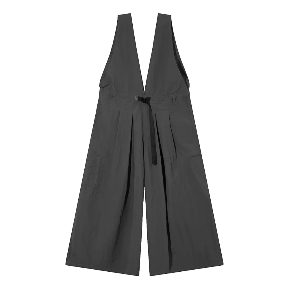 A[S]USL OUTDOOR WIDE CUT JUMPSUIT-CHARCOAL