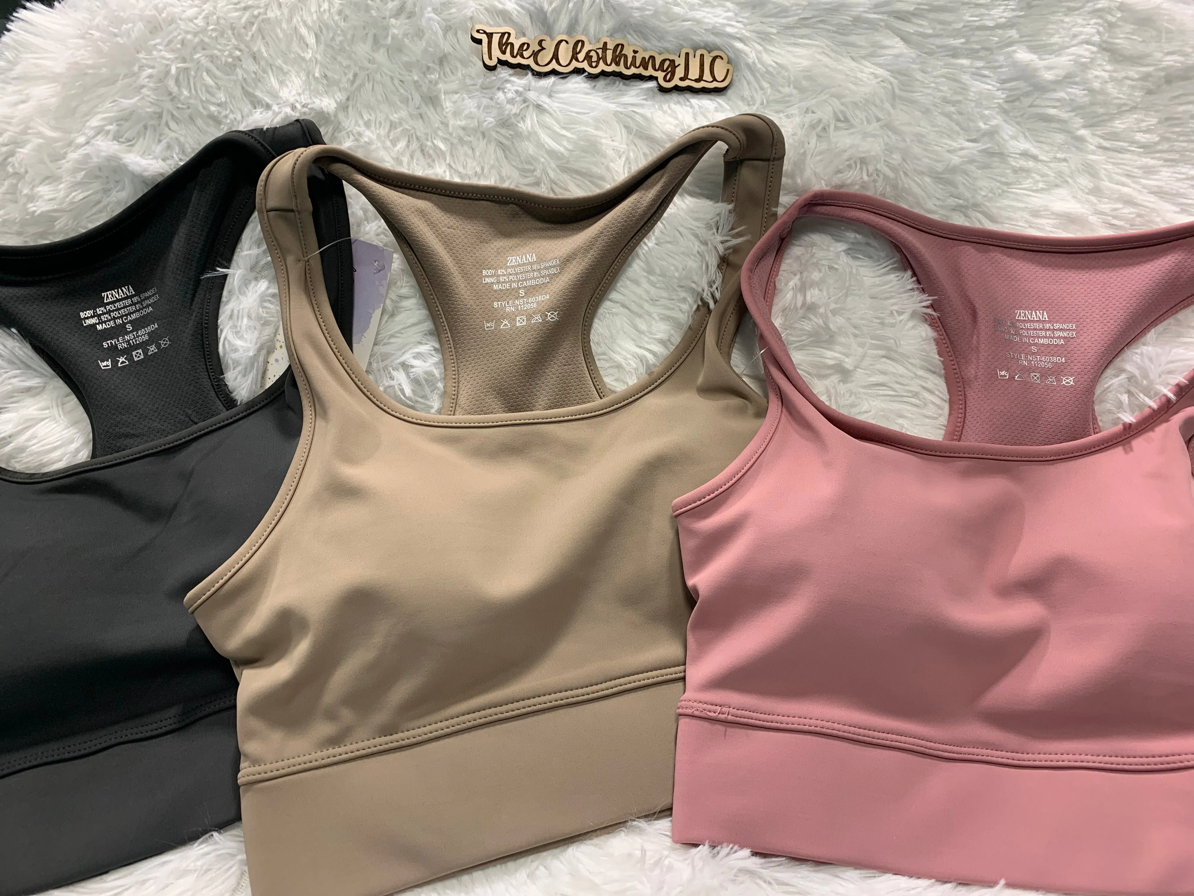 Athletic Racerback Bra - S-3X