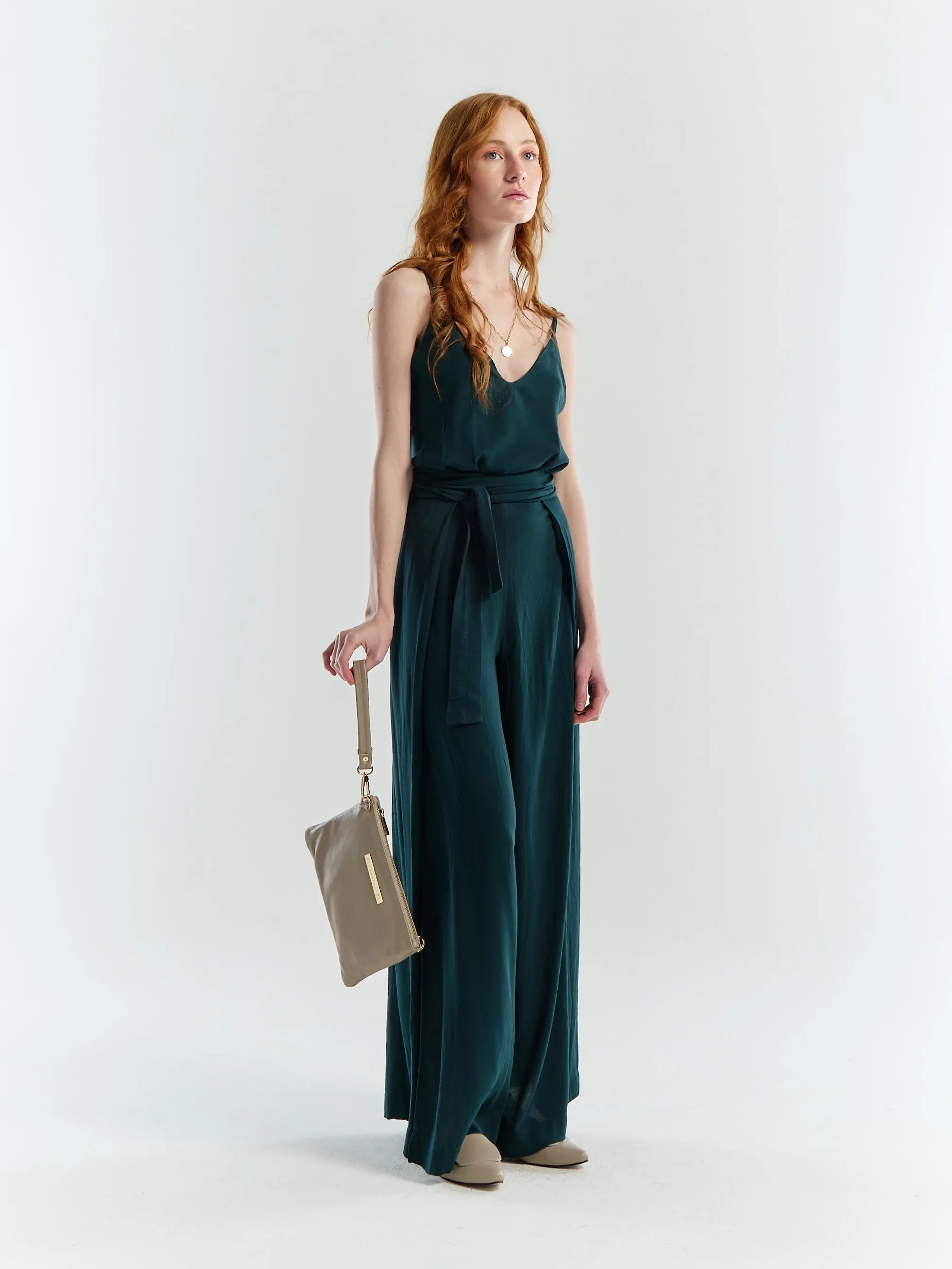 Aurora Jumpsuit | Emerald