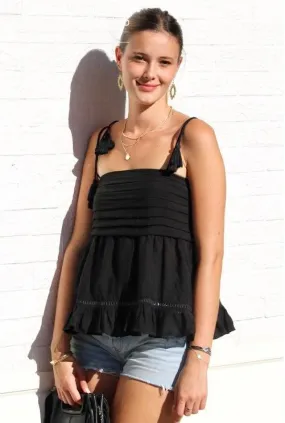 Bandeau Top Summer in Black