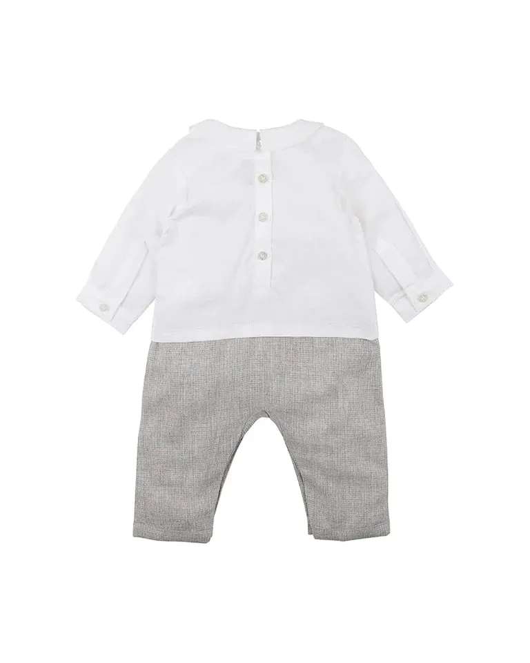 Bebe Albert Collared Romper