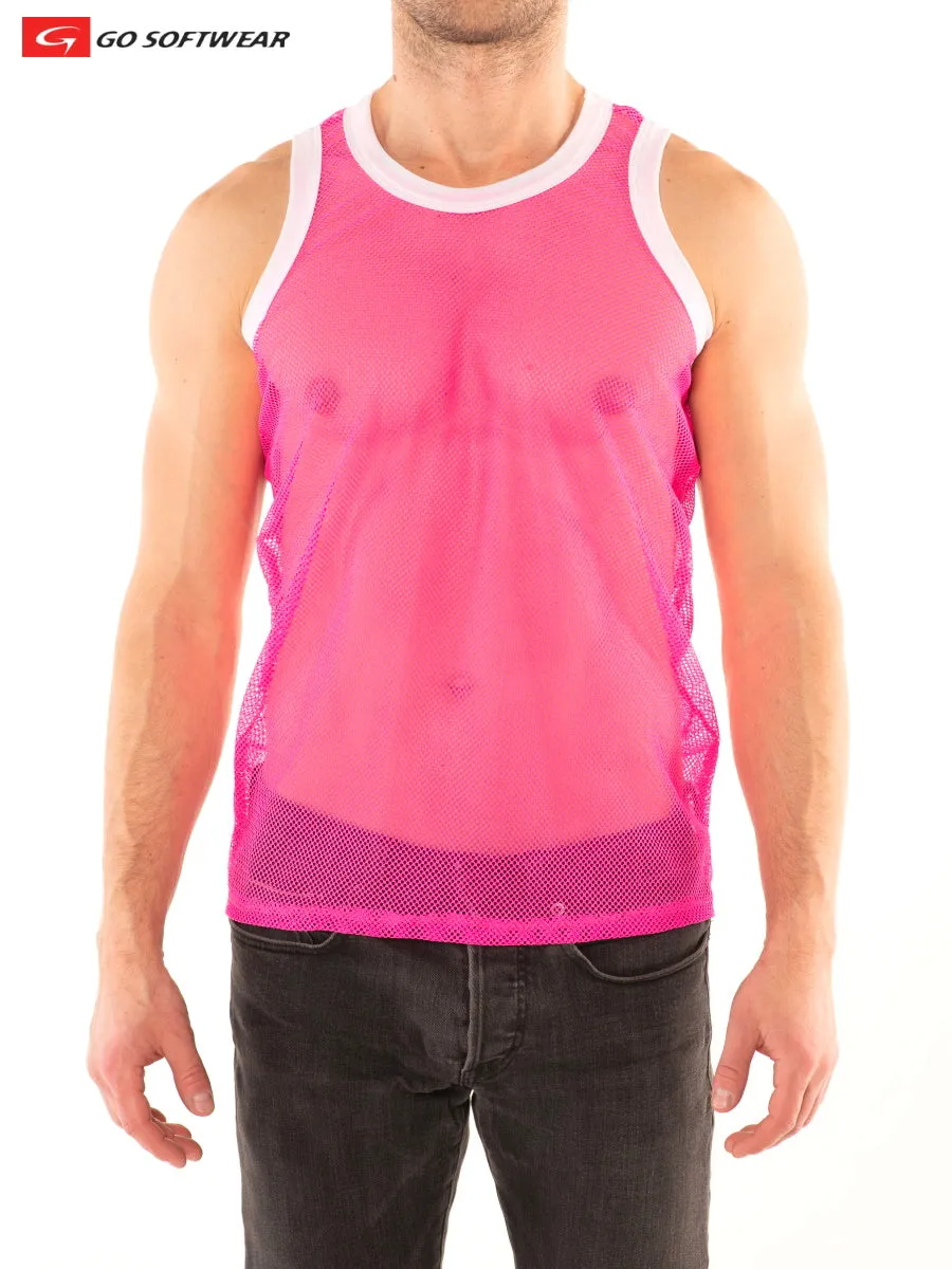 Cabana Mesh Tank Top