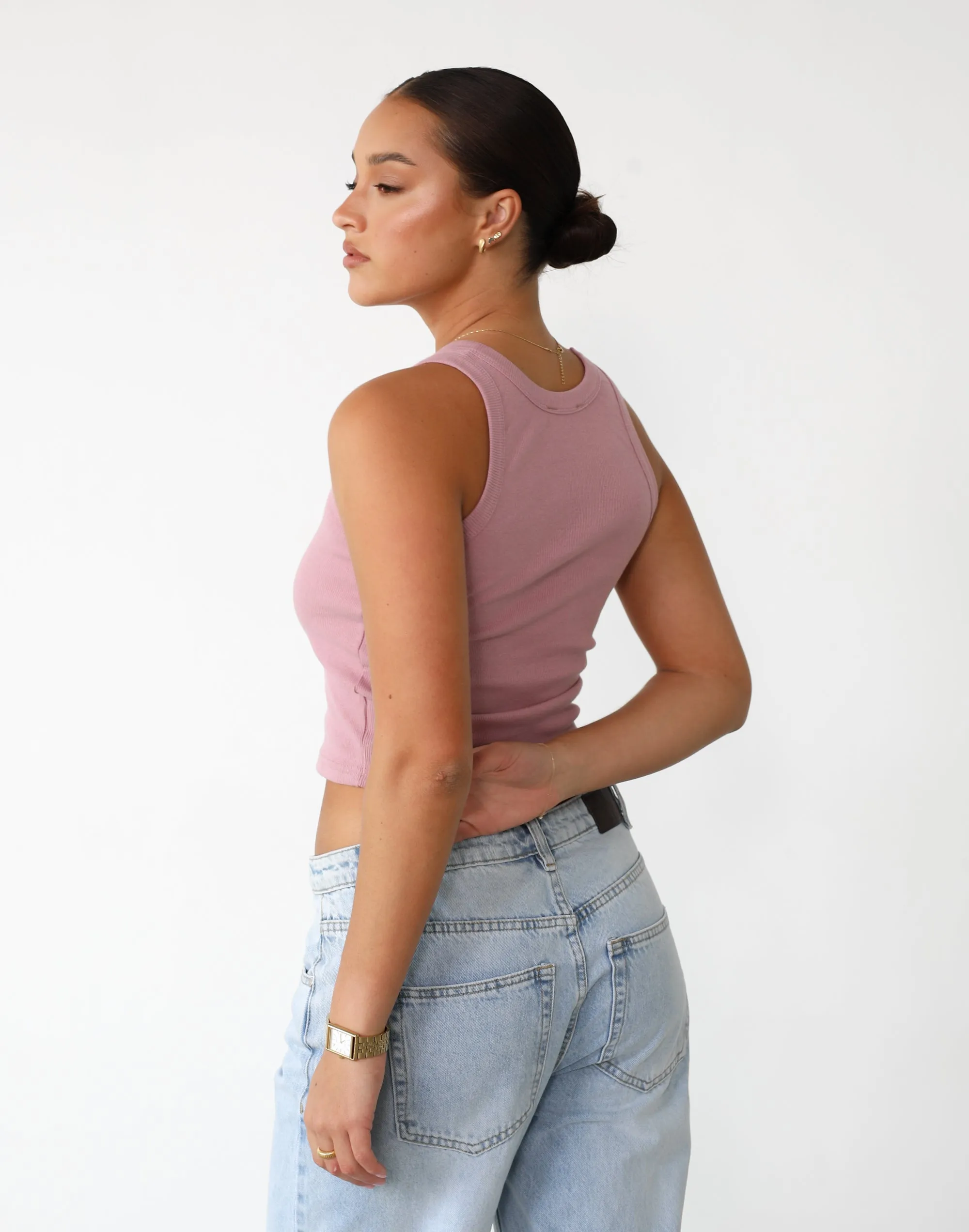 Cornell Tank Top (Mauve)