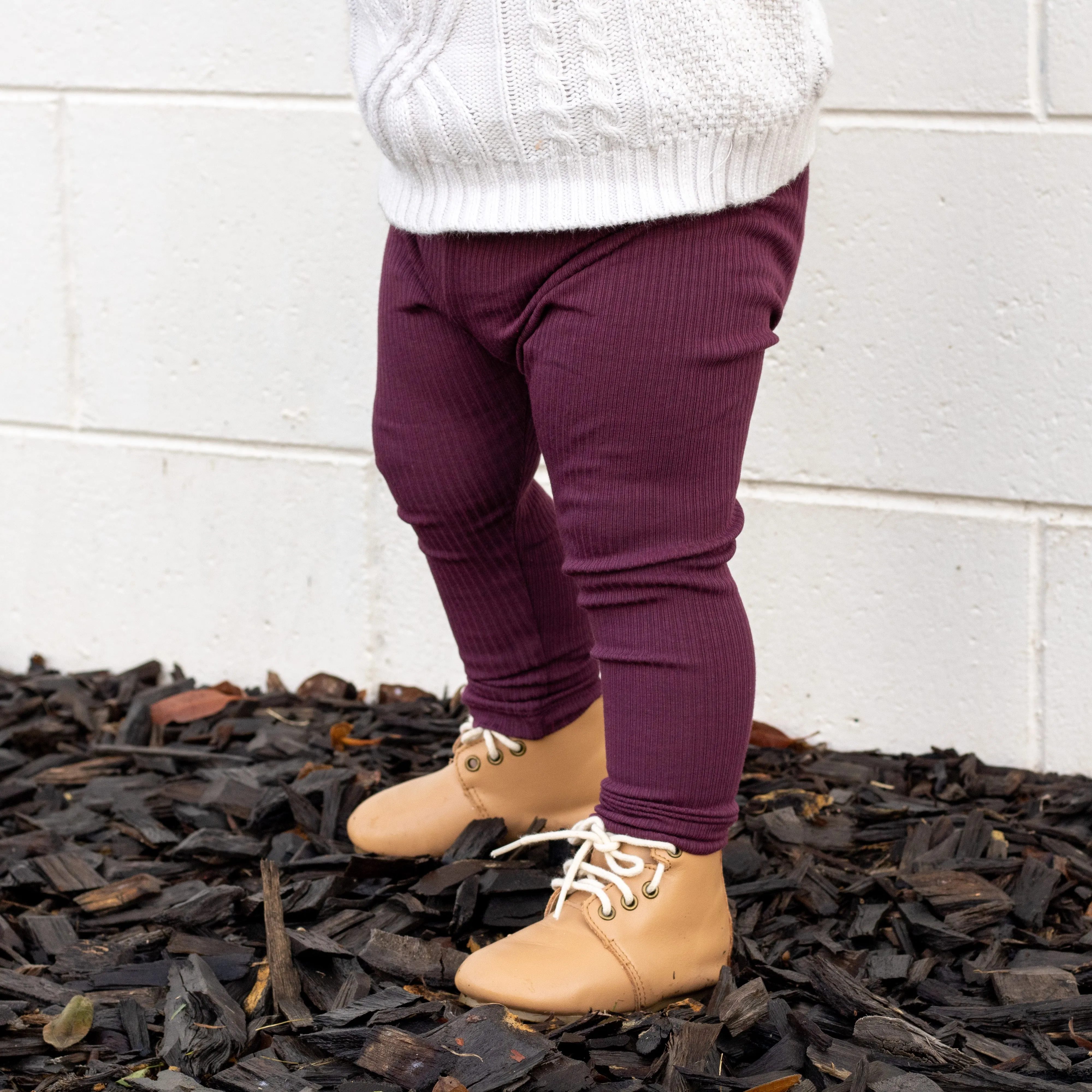 Cozy Leggings - Port