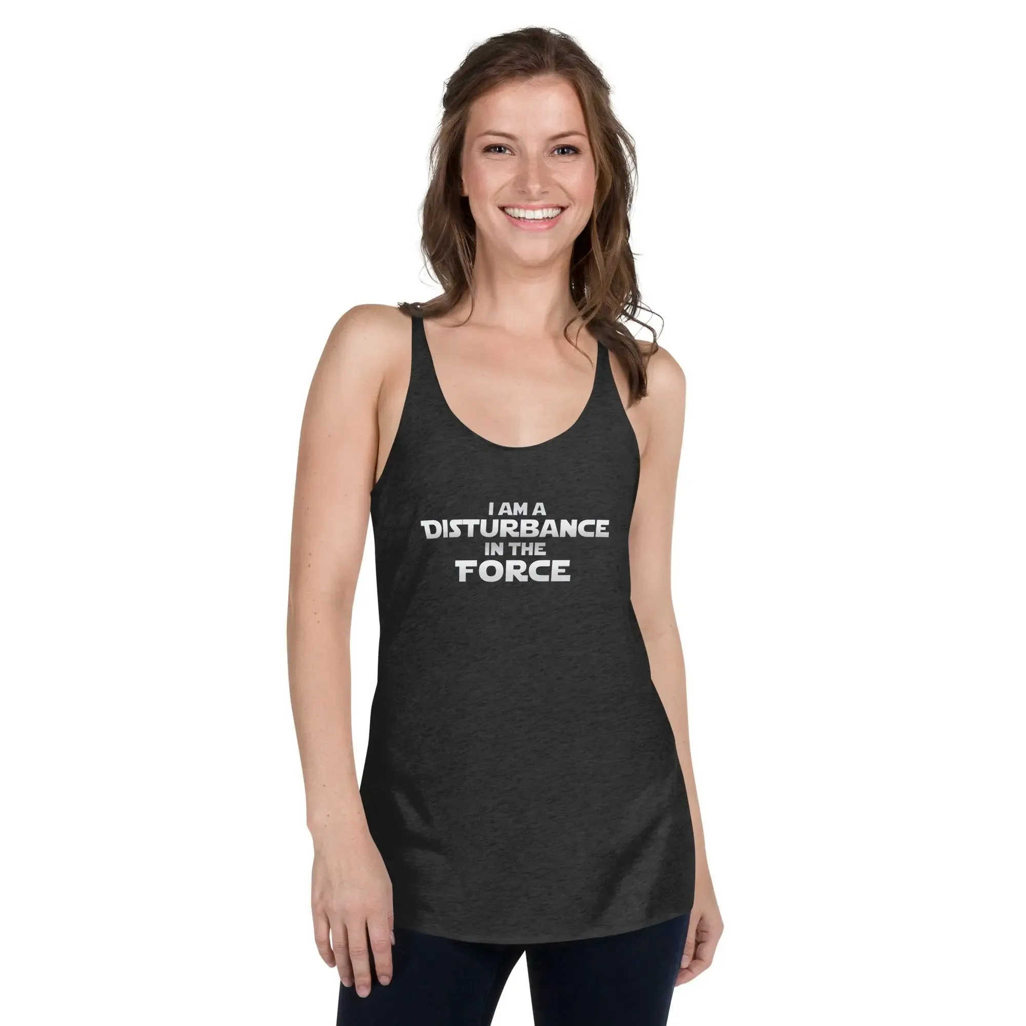 Disturbance In The Force Women's Racerback Tank