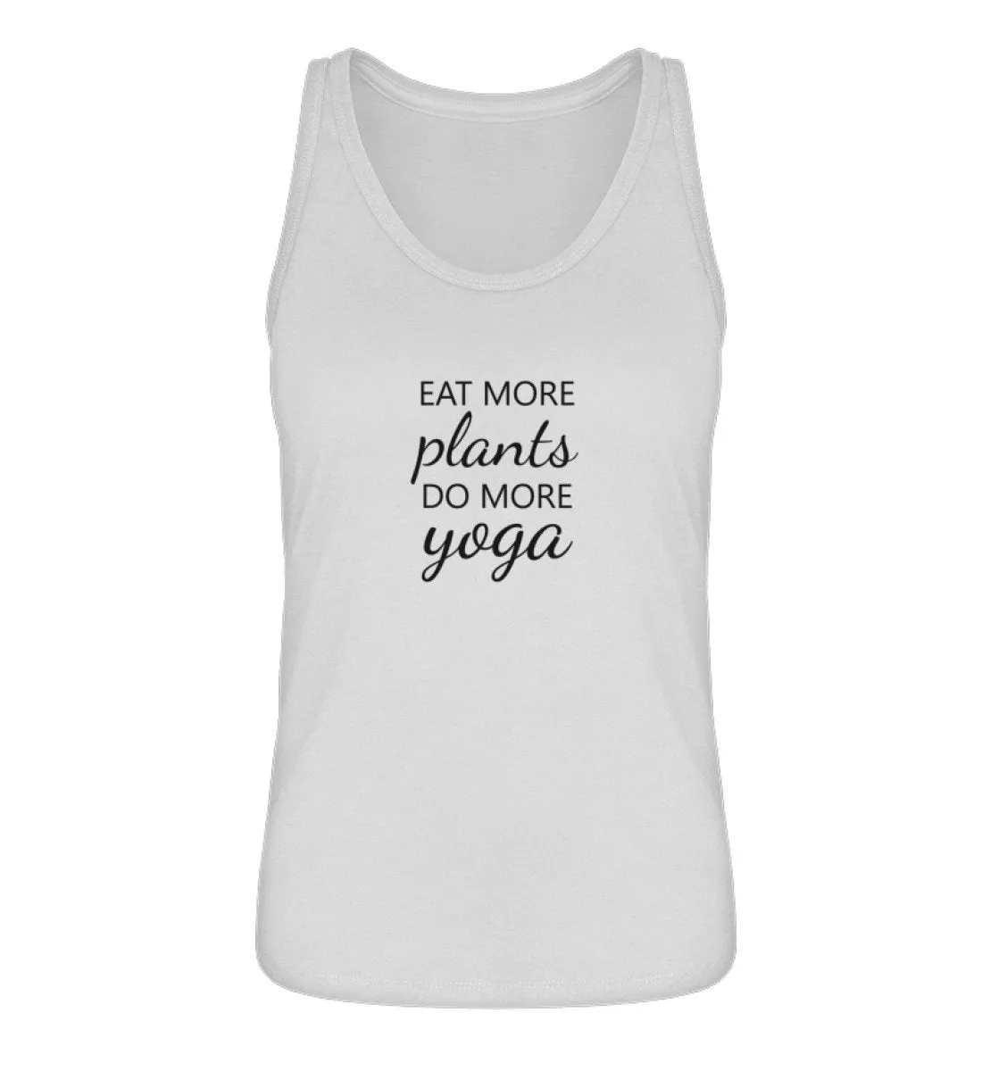 Eat more plants do more yoga 100% Bio Tank Top