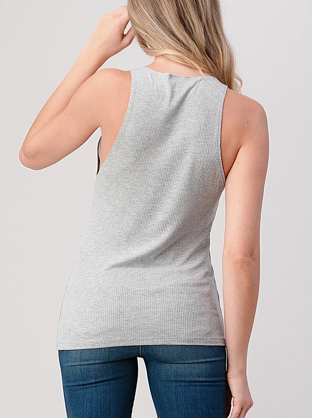 Everyday Ribbed Knit Tank