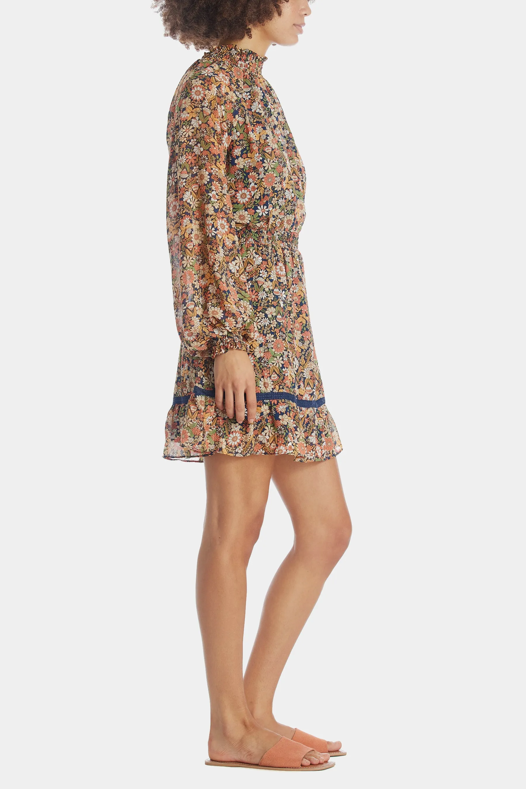 Flower Power Mini Dress