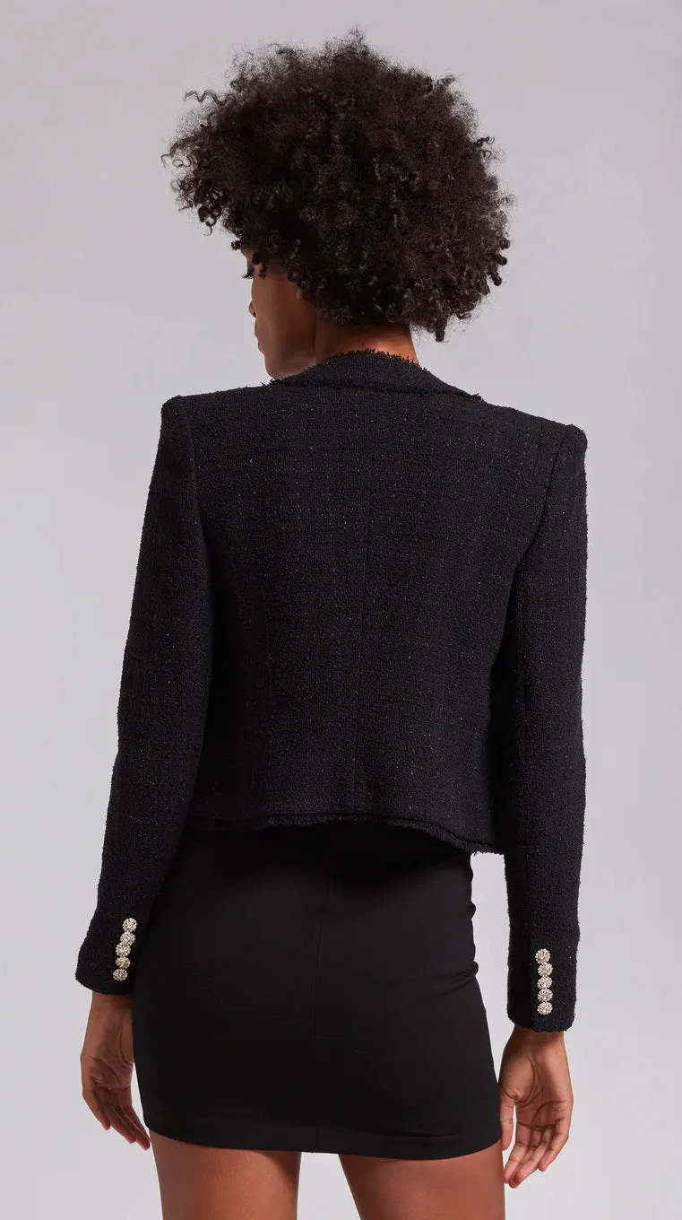 Generation Love - Kendall Tweed Jacket - Black