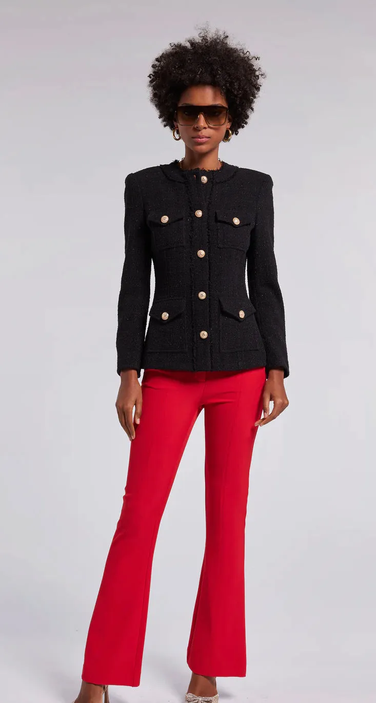 Generation Love - Larsa Tweed Blazer - Black