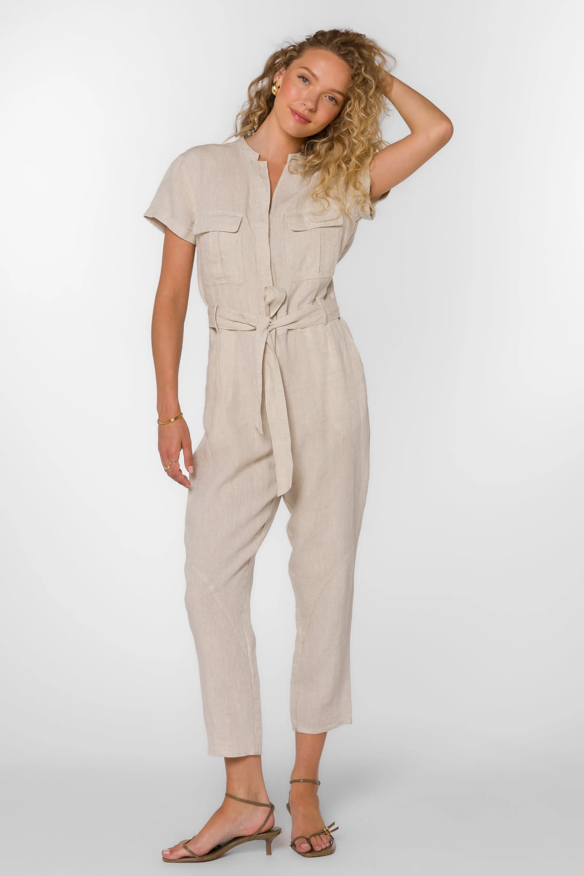 Greyson Ivory Jumpsuit