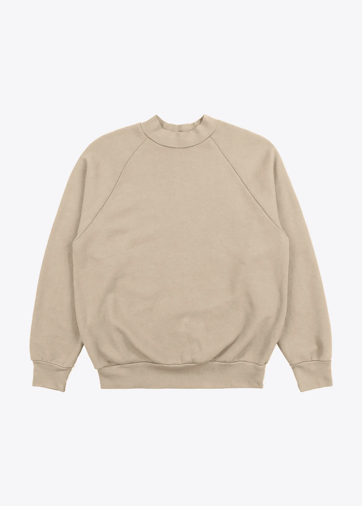 Heavyweight Mock Neck Raglan