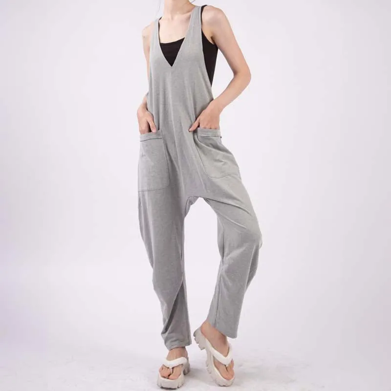 Hottie Shottie Raw Edge Jumpsuit