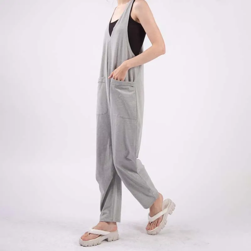 Hottie Shottie Raw Edge Jumpsuit