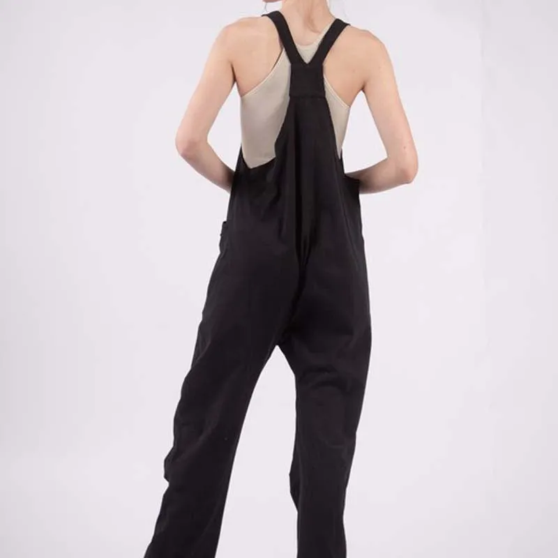 Hottie Shottie Raw Edge Jumpsuit