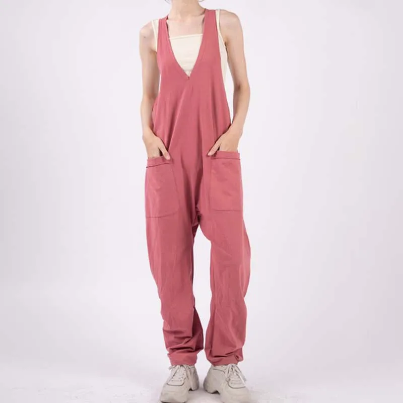 Hottie Shottie Raw Edge Jumpsuit