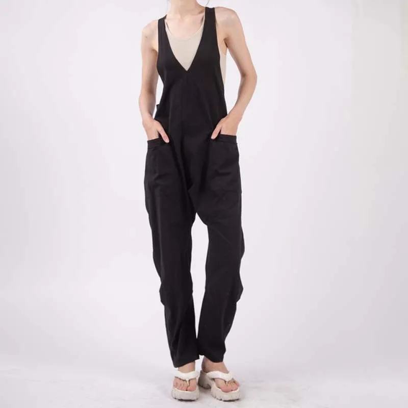 Hottie Shottie Raw Edge Jumpsuit