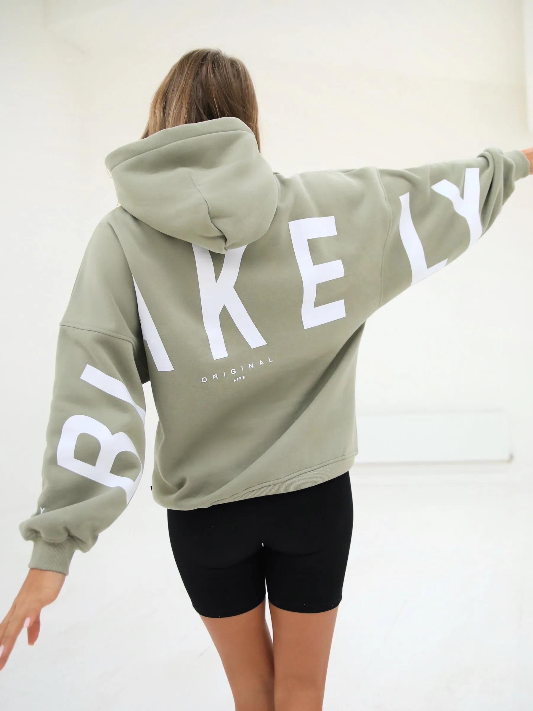 Isabel Oversized Hoodie - Olive