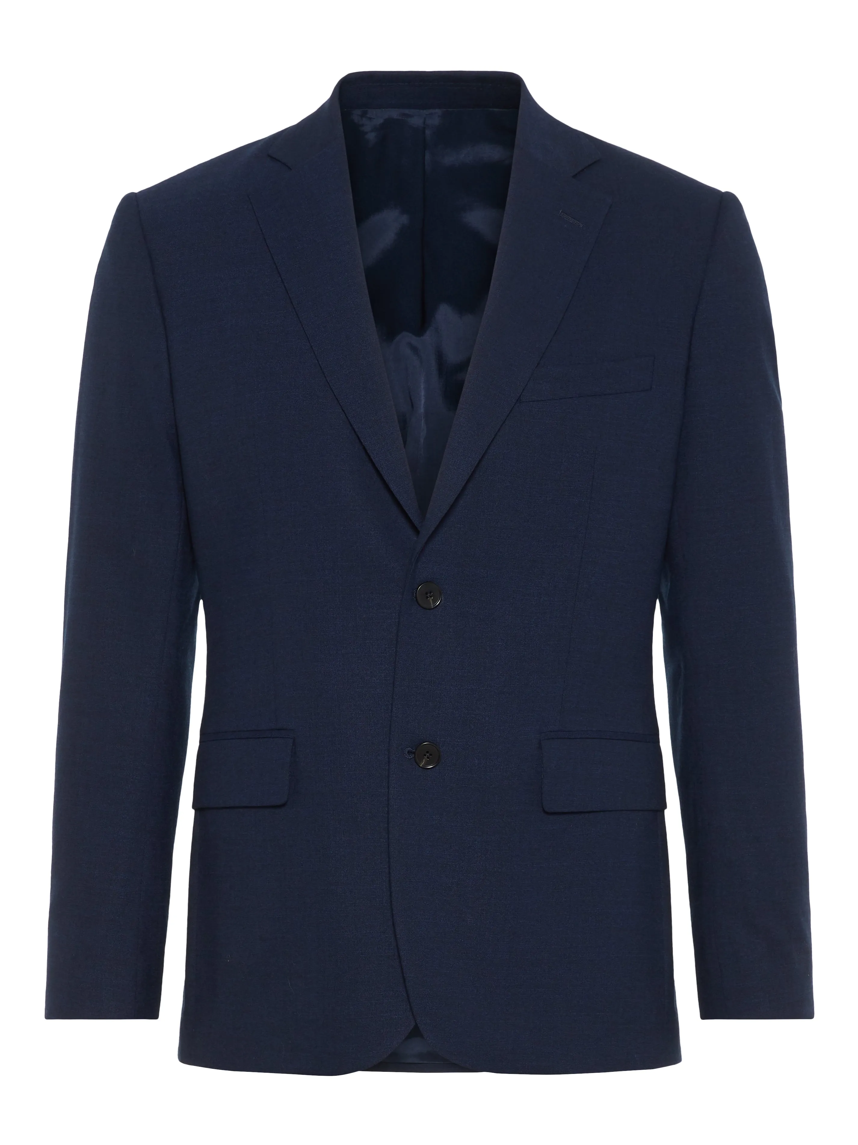 J.Lindeberg Mens Donnie Texture 2-Tone Blazer - JL NAVY