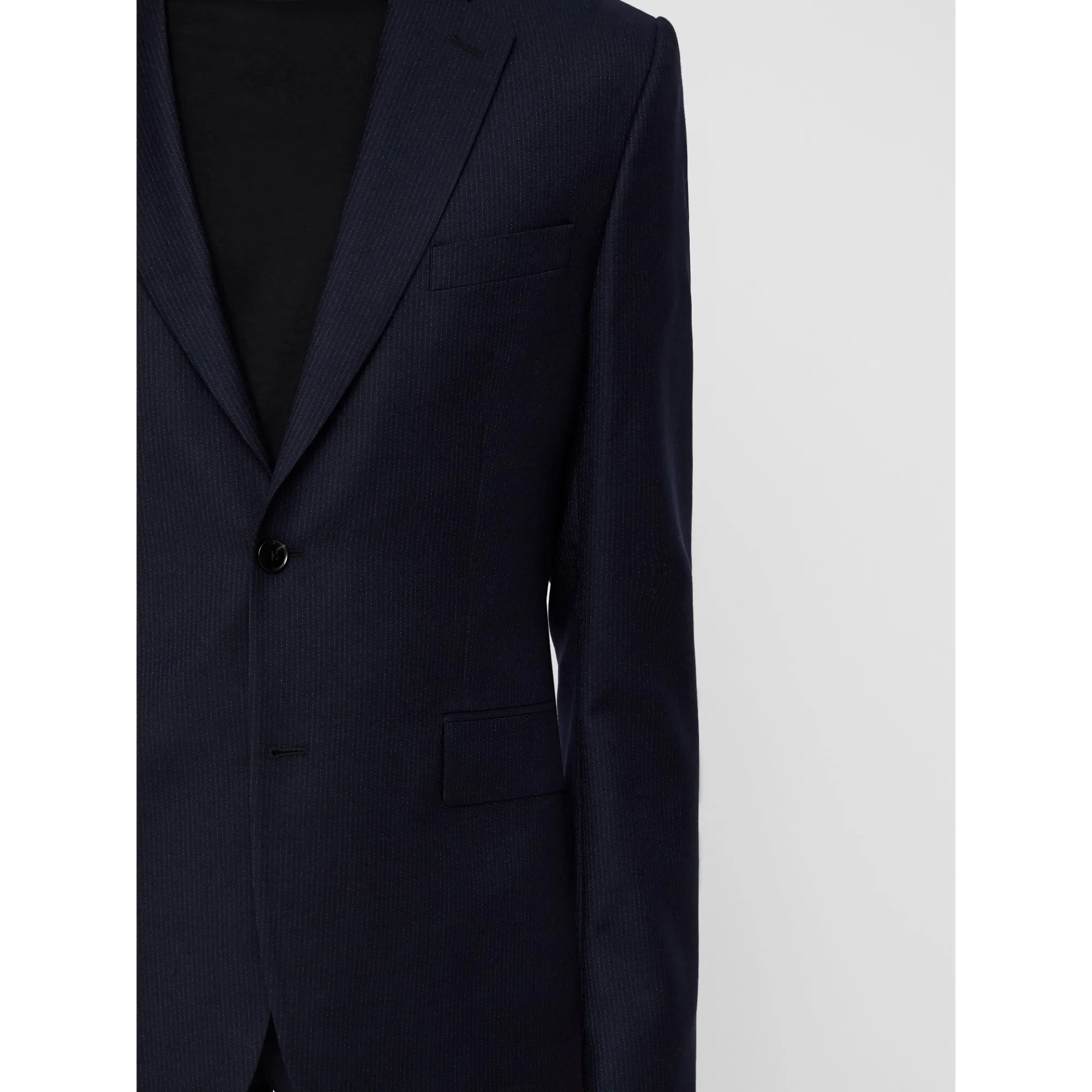 J.Lindeberg Men's Lined Donnie Fancy Blazer - Italian Wool - JL NAVY