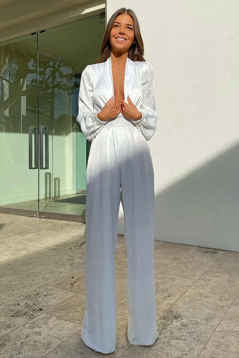 Kesia Jumpsuit - White