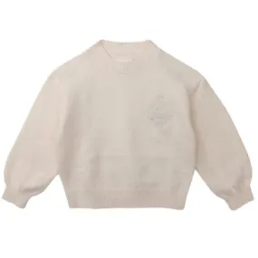 Kids Honor The Gift Crew Sweater (Bone) KHTG230451