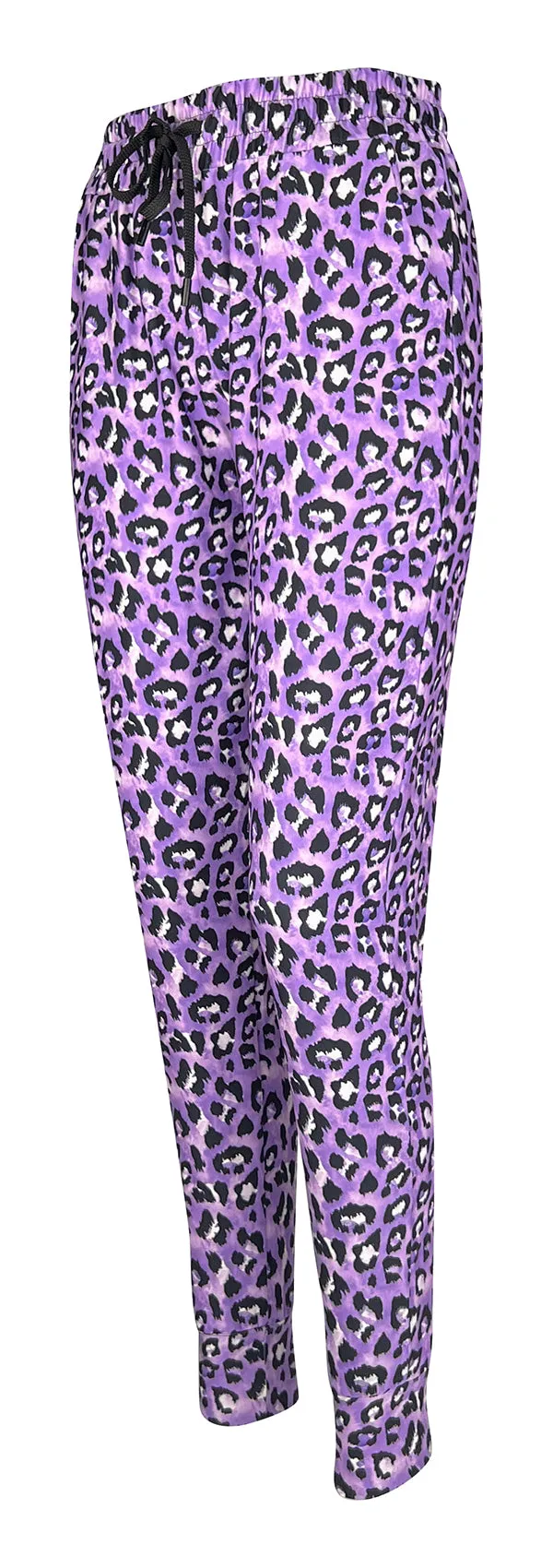 Lilac Leopard Joggers