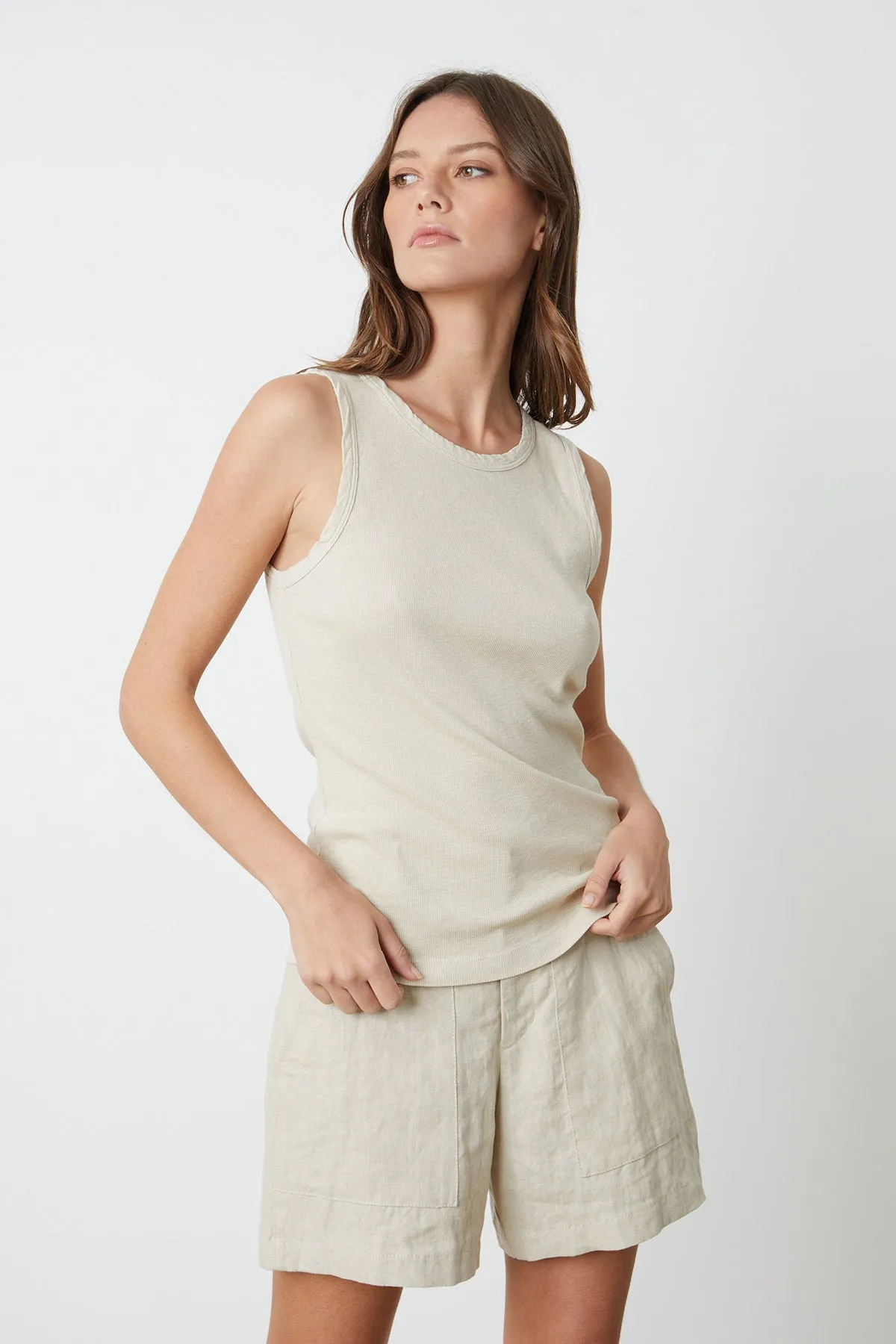 MAXIE RIBBED TANK TOP