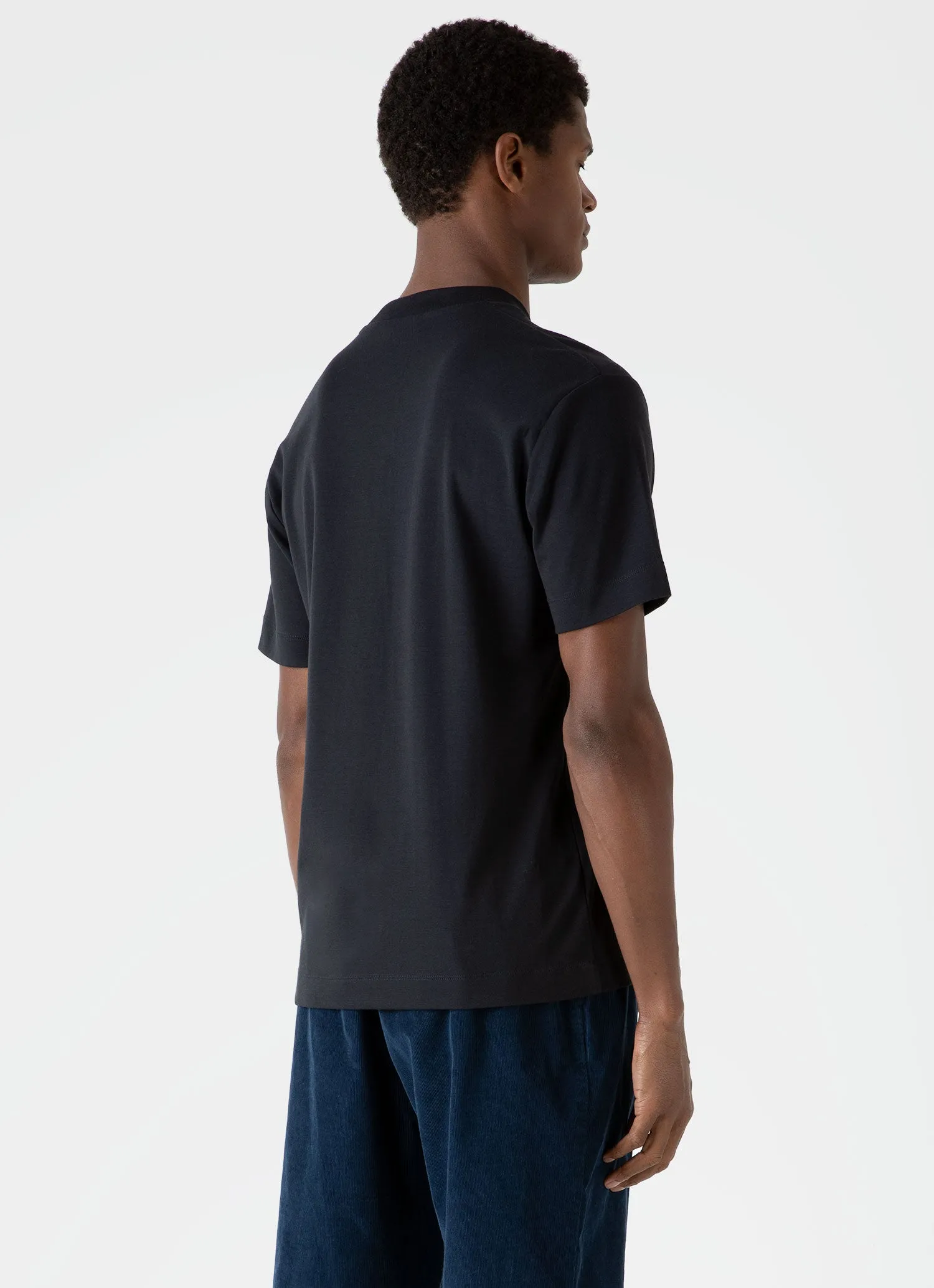 Men's Relaxed Fit Heavyweight T-shirt in Black