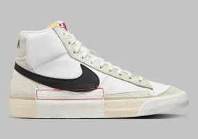 Nike Blazer Mid 77 Pro Club White Black Light Bone Summit White