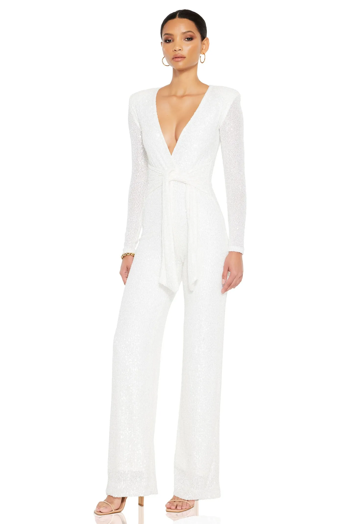 Nookie Elite Jumpsuit - White