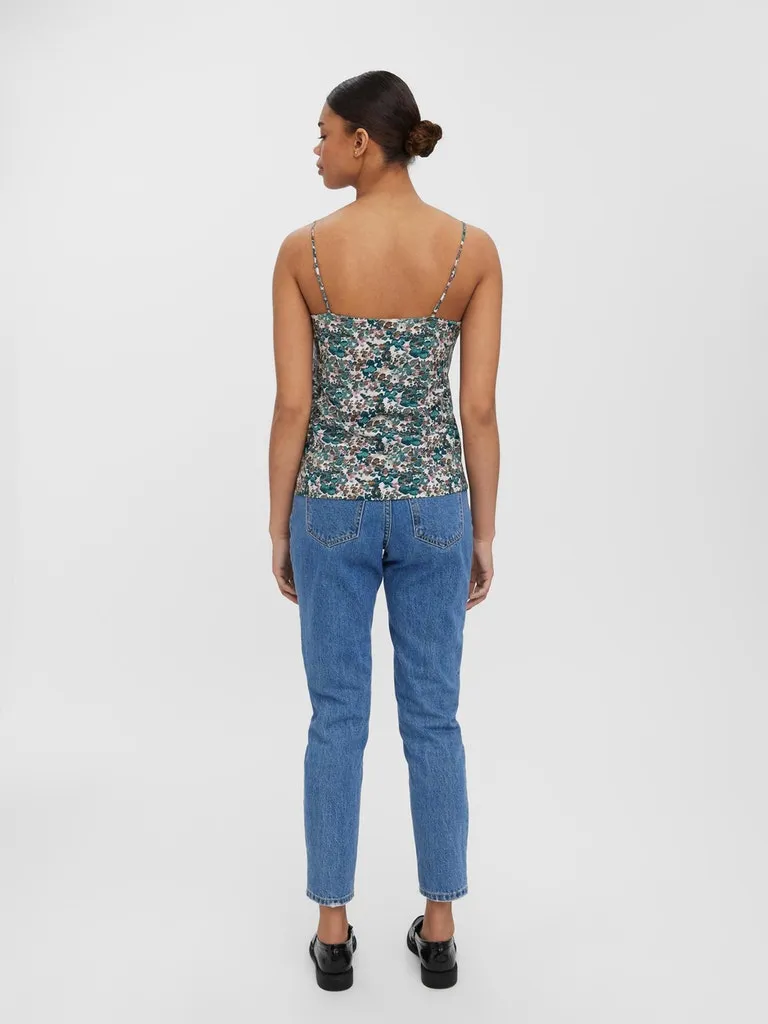 Simply Easy Singlet - Sea Moss Print