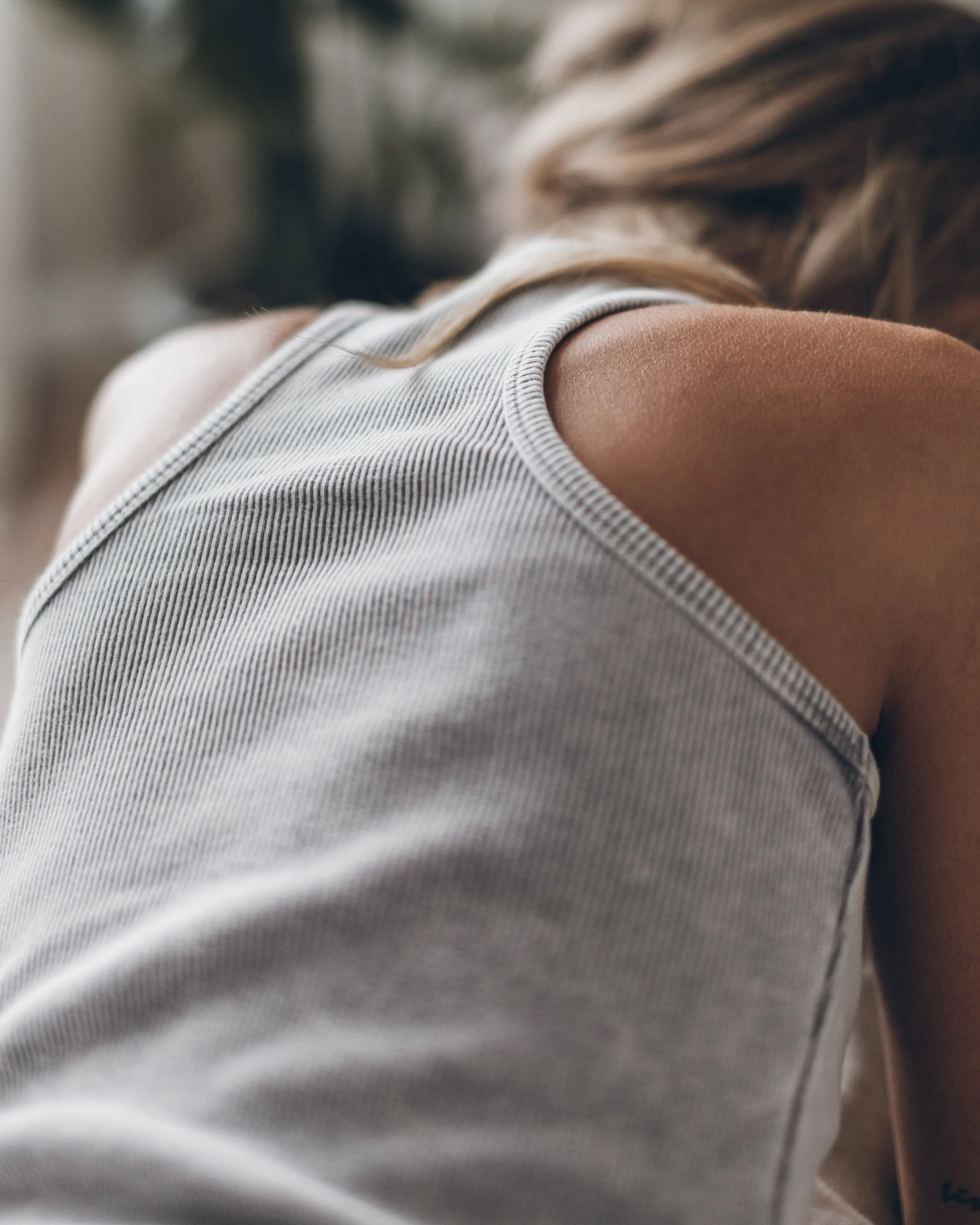 The Light Ribbed Tank Top