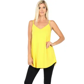 The Traci Reversible Cami in Sun Yellow