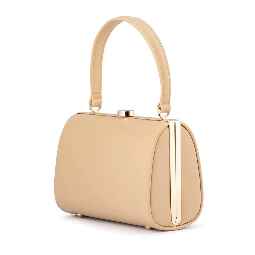 Tonia Top Handle Bag (Natural)