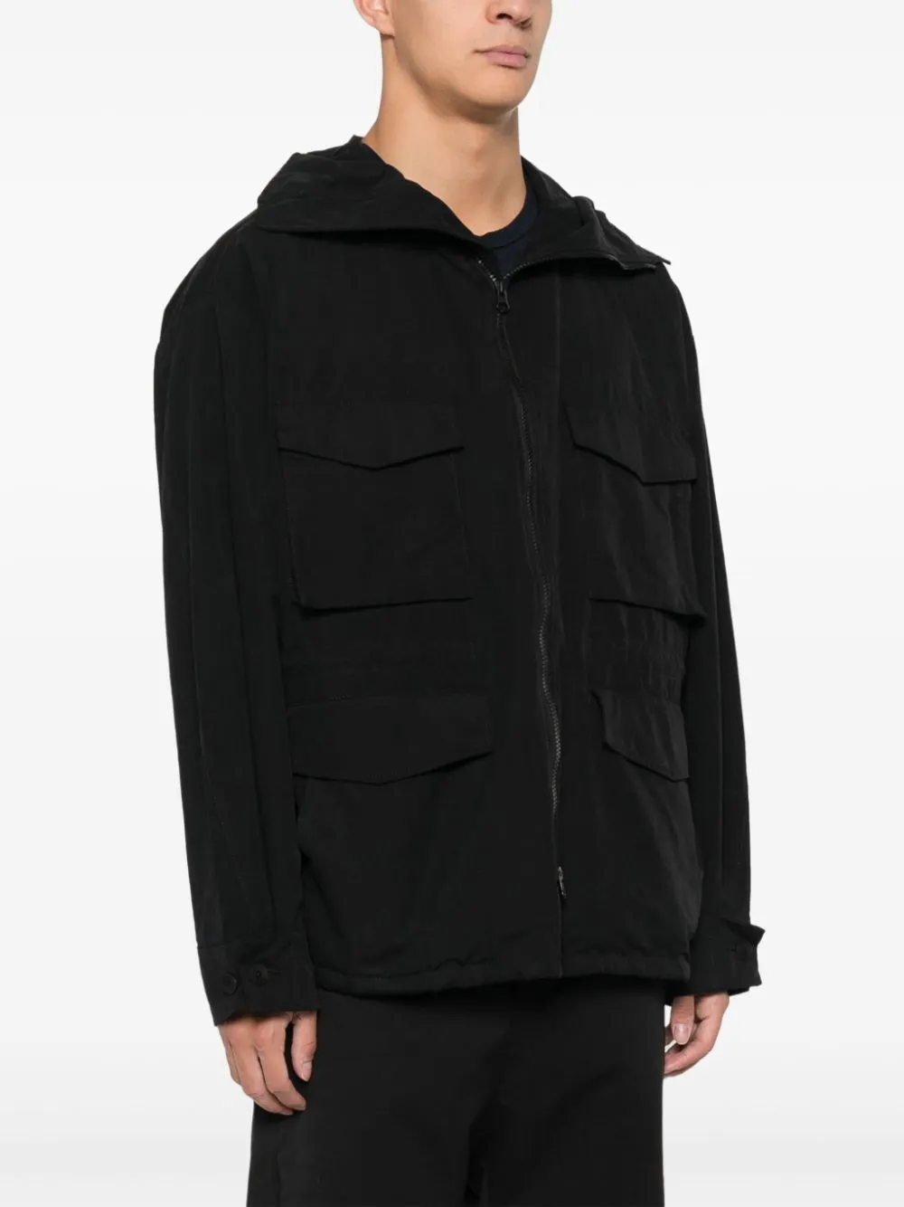 TRANSIT WATER-REPELLENT HOODED JACKET