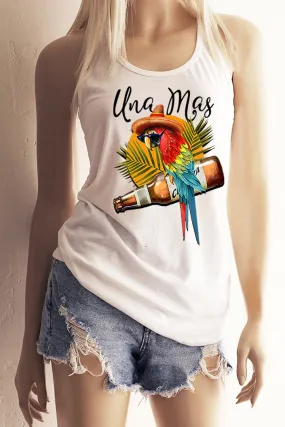 Una Mas Racerback Tank Top