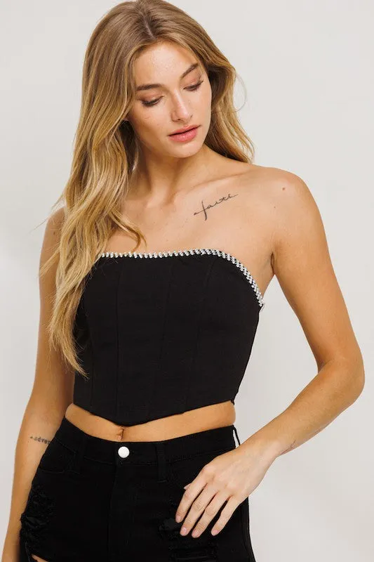 Women's Ponte Tube Top