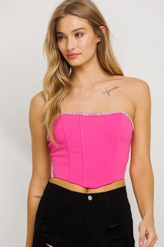 Women's Ponte Tube Top