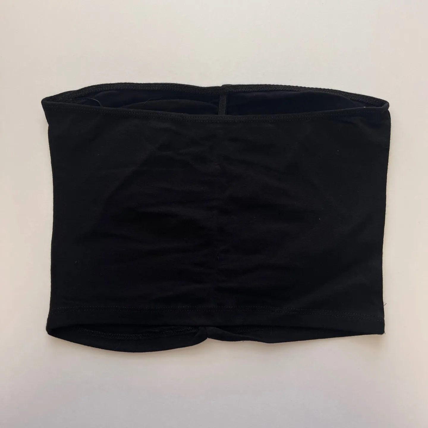 Women's Smock Tube Crop Top