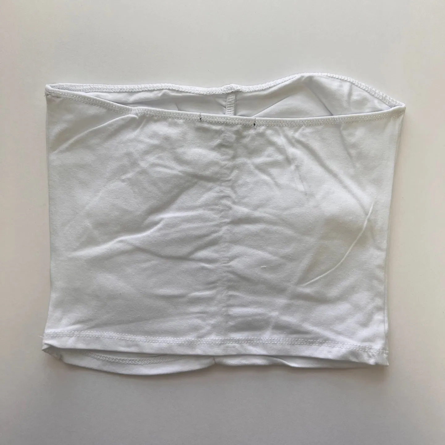 Women's Smock Tube Crop Top