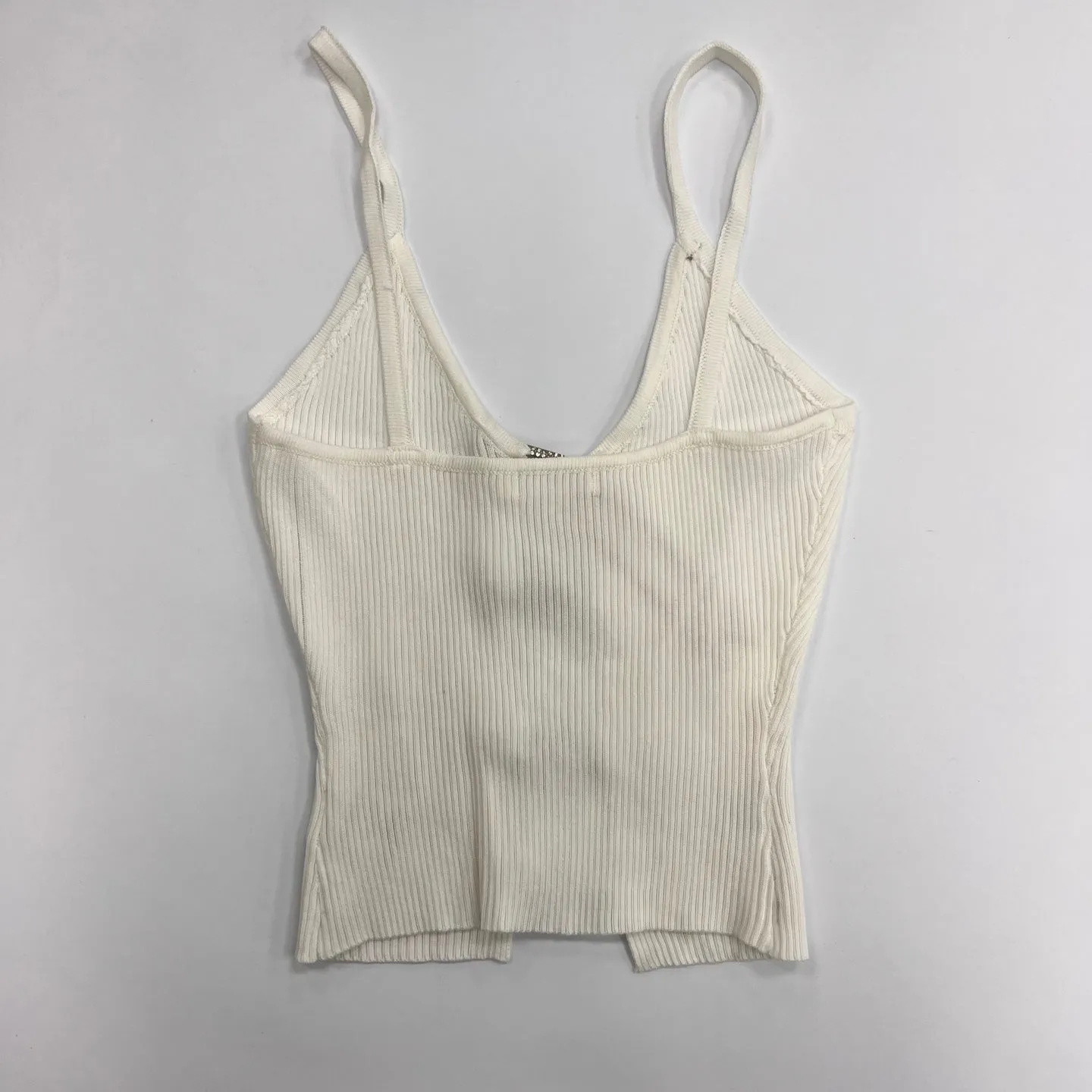 Women's Spaghetti Strap Pin Crop Top